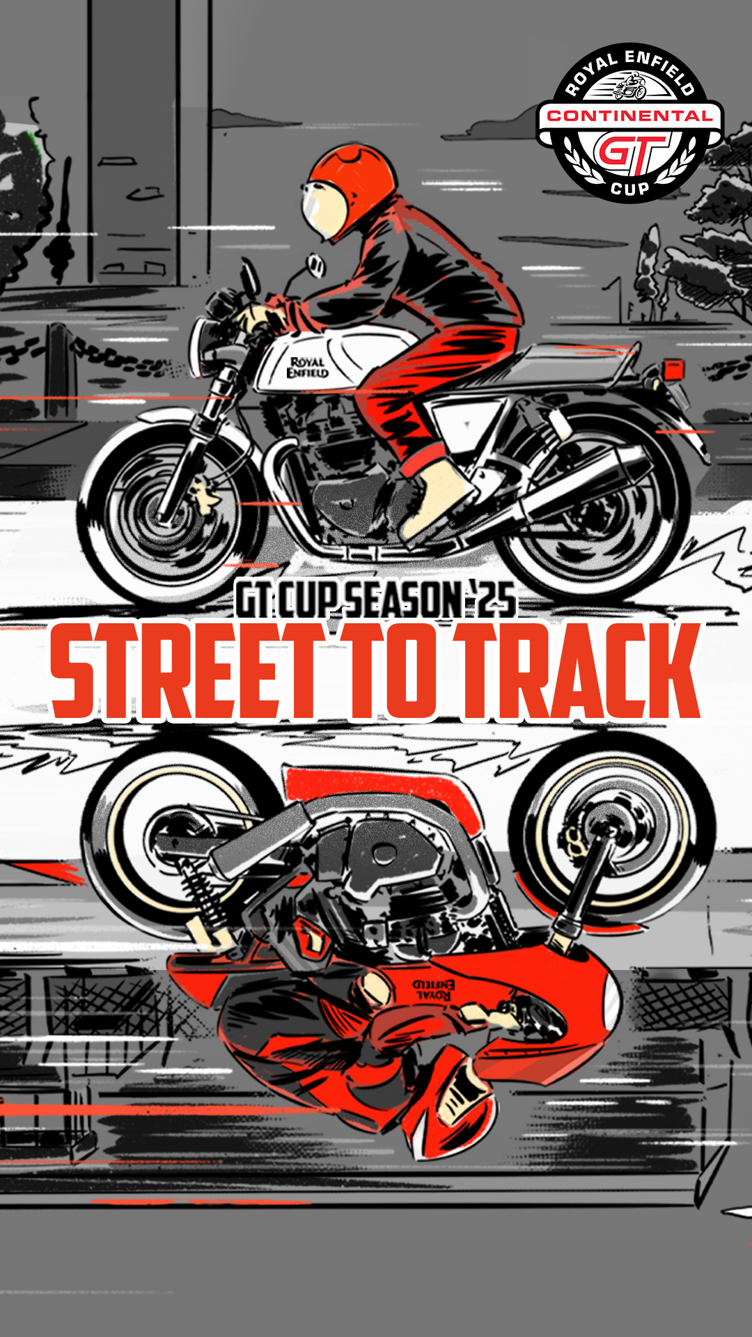 STREET TO TRACK: ROYAL ENFIELD CONTINENTAL GT CUP PRESENTED BY JK TYRE IS BACK WITH SEASON ‘25