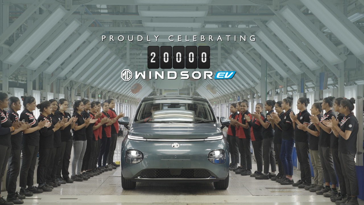 20,000 units of MG Windsor sold in 6 months!