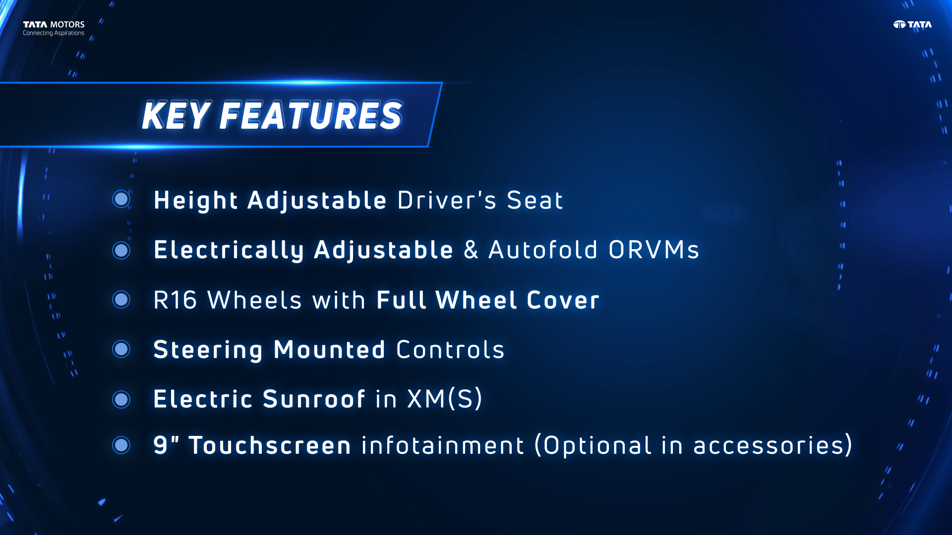 Tata Motors today announced the launch of two new variants in the Altroz line up, the XM and XM(S)